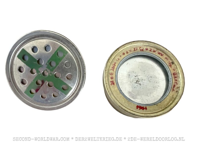 German field phone (Feldfernsprecher) 33 1944 Mix & Genest Berlin with leather strap - Image 12