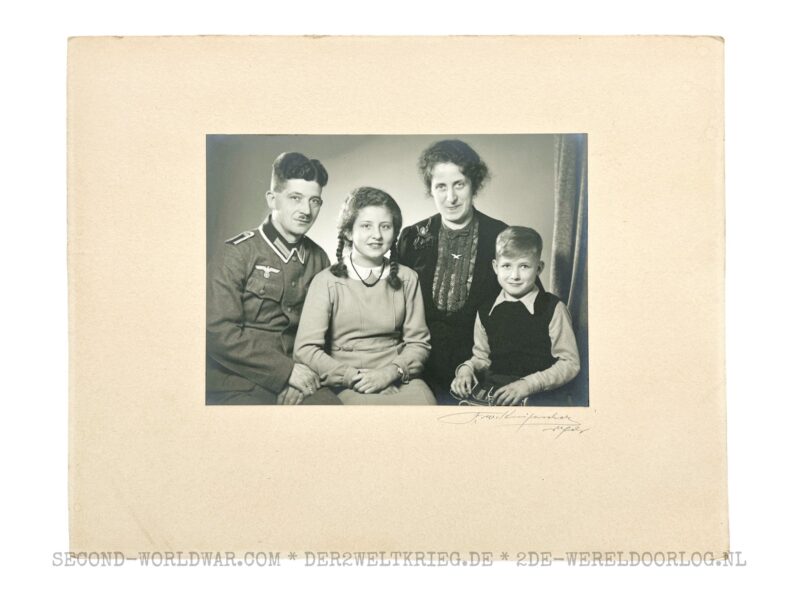 Photo German family Wehrmacht