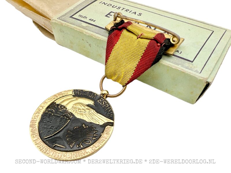 Medal for the Campaign of 1936-1939 (Spanish Civil War) boxed - Image 2