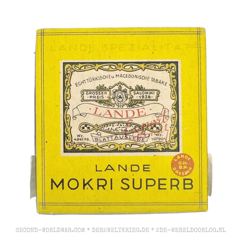 German Package of 6 cigarettes Lande Mokri Superb - Image 2