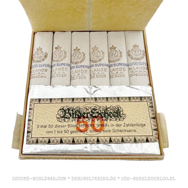 German Package of 6 cigarettes Lande Mokri Superb - Image 5