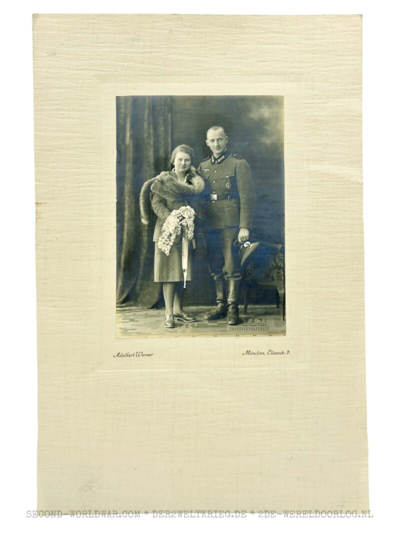 Photo German couple Wehrmacht 1941