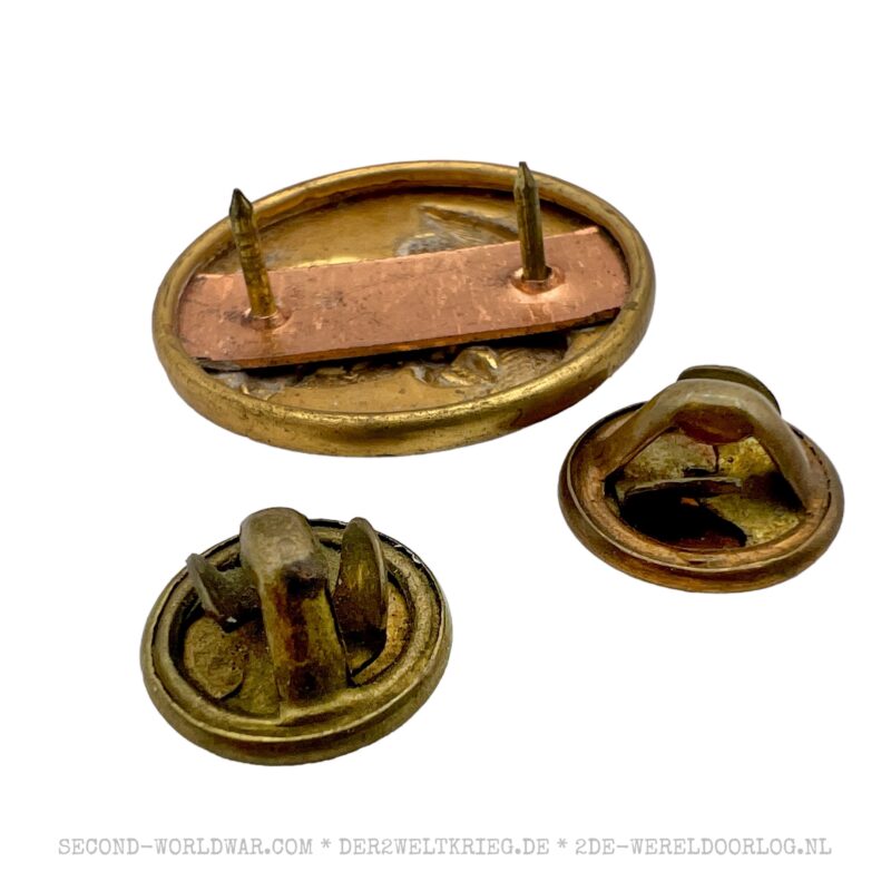 US Quartermaster Corps collar disc copper - Image 3