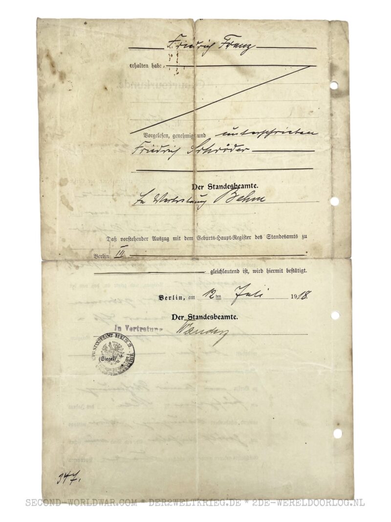German grouping Friedrich Schröder - Image 3