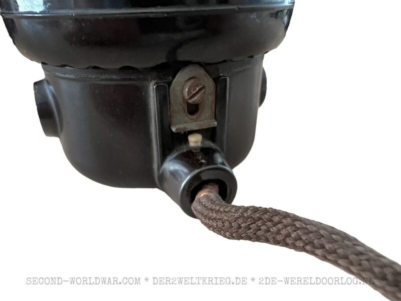 German desk phone (Tischfernsprecher 38) 1943 with listener (Mithörer) - Image 15