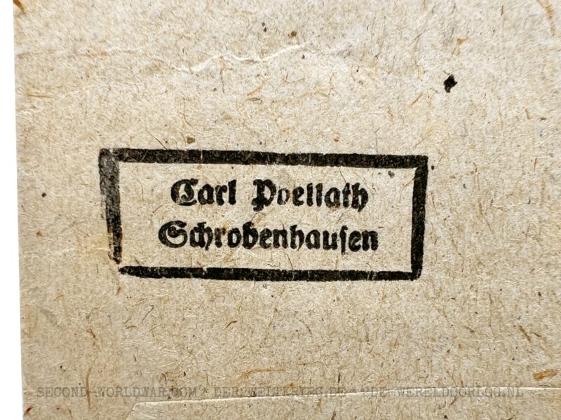 German West Wall Medal (Schutzwall-Ehrenzeichen) with issue bag - Image 5