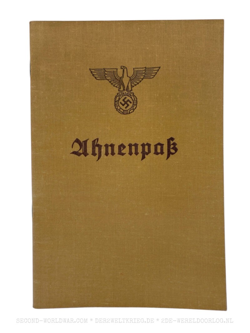 German NSDAP Ahnenpass