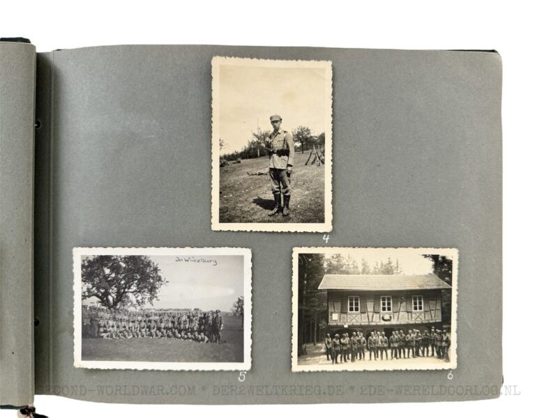 German photo album 'Meine Dienstzeit' 1934-1935 - Image 4