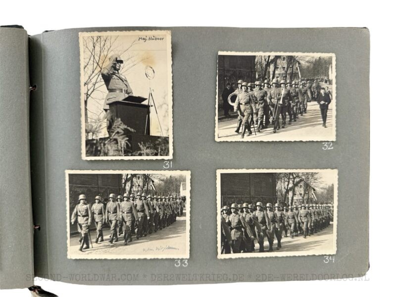 German photo album 'Meine Dienstzeit' 1934-1935 - Image 12
