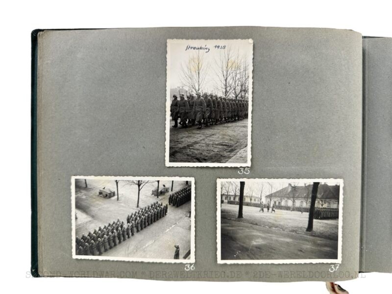 German photo album 'Meine Dienstzeit' 1934-1935 - Image 13