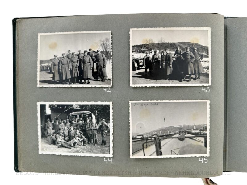 German photo album 'Meine Dienstzeit' 1934-1935 - Image 15