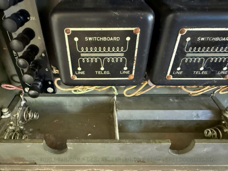 US Army Signal Corps BD-72 Field Telephone Switchboard - Image 11