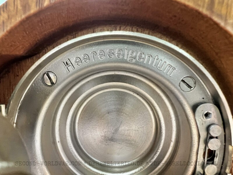 German Wehrmacht desk clock (Betriebsuhr) Kienzle 1937 - Image 6