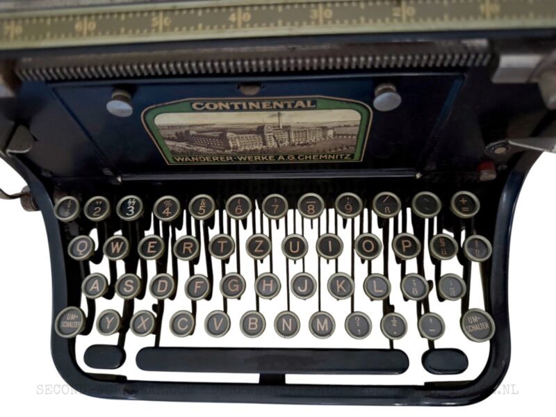 Continental Standard typewriter Waffen-SS 1924 - Image 4