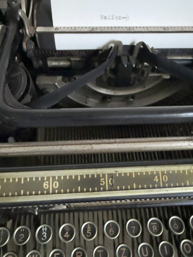 Continental Standard typewriter Waffen-SS 1924 - Image 9