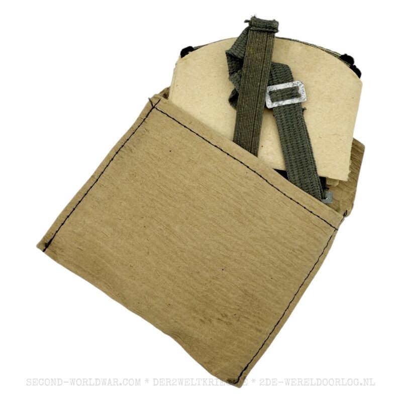 German Wehrmacht dust goggles with pouch