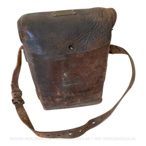 US Army Signal Corps EE-8-A field phone in leather case 1941
