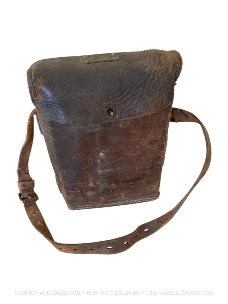 US Army Signal Corps EE-8-A field phone in leather case 1941