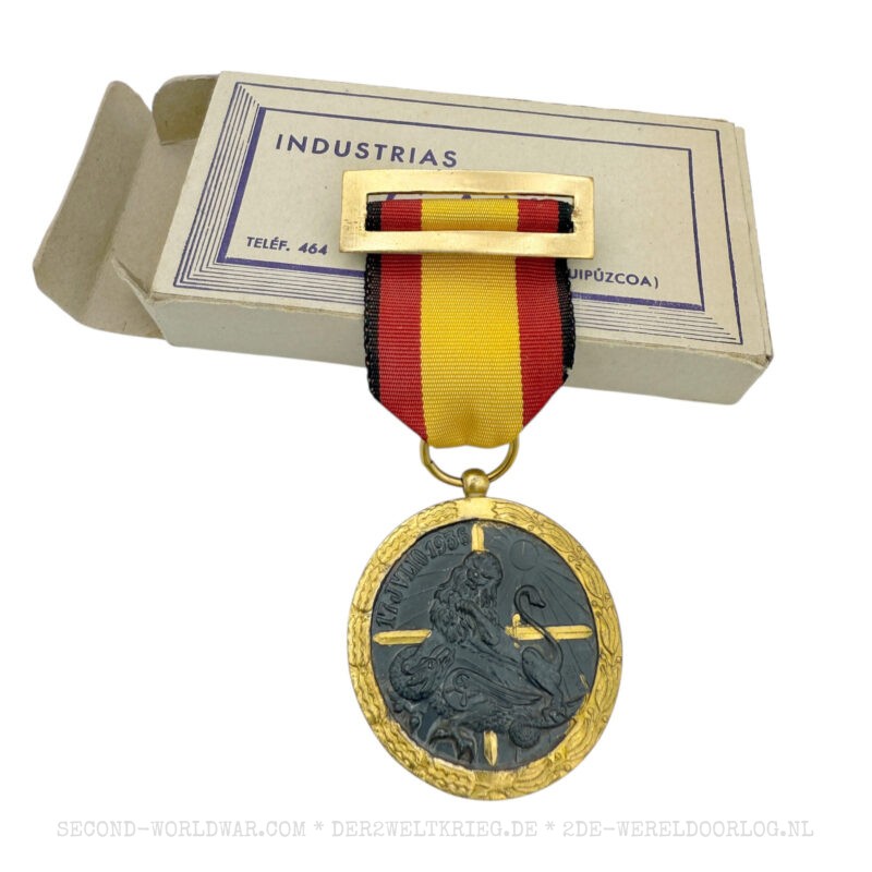 Medal for the Campaign of 1936-1939 (Spanish Civil War) boxed - Image 2