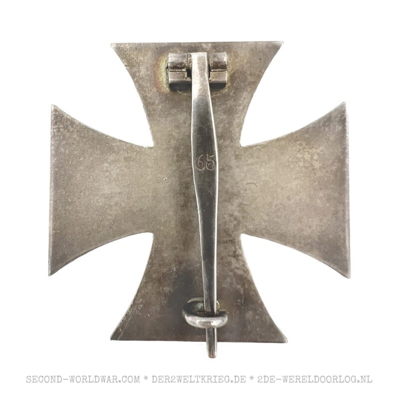 German Iron Cross 1st class 65 with case - Image 7