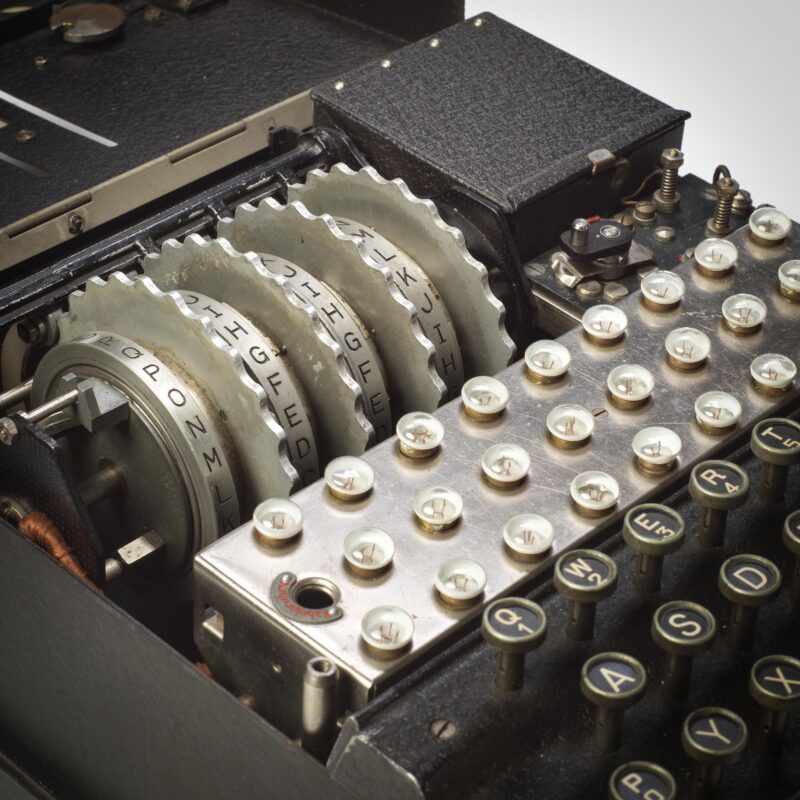 German Railway Enigma Cypher Machine 1940 - Image 6