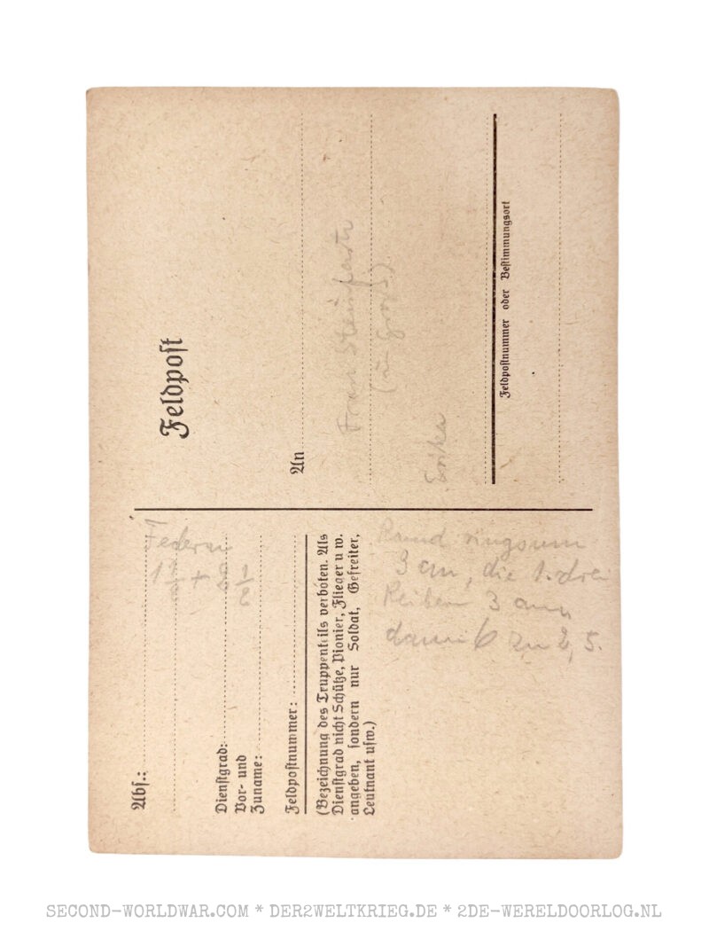 Field post poem Frits Reuter - Image 2