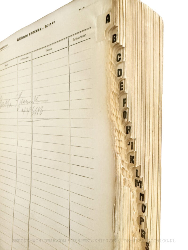 German telephone book Berlin 1941 - Image 4