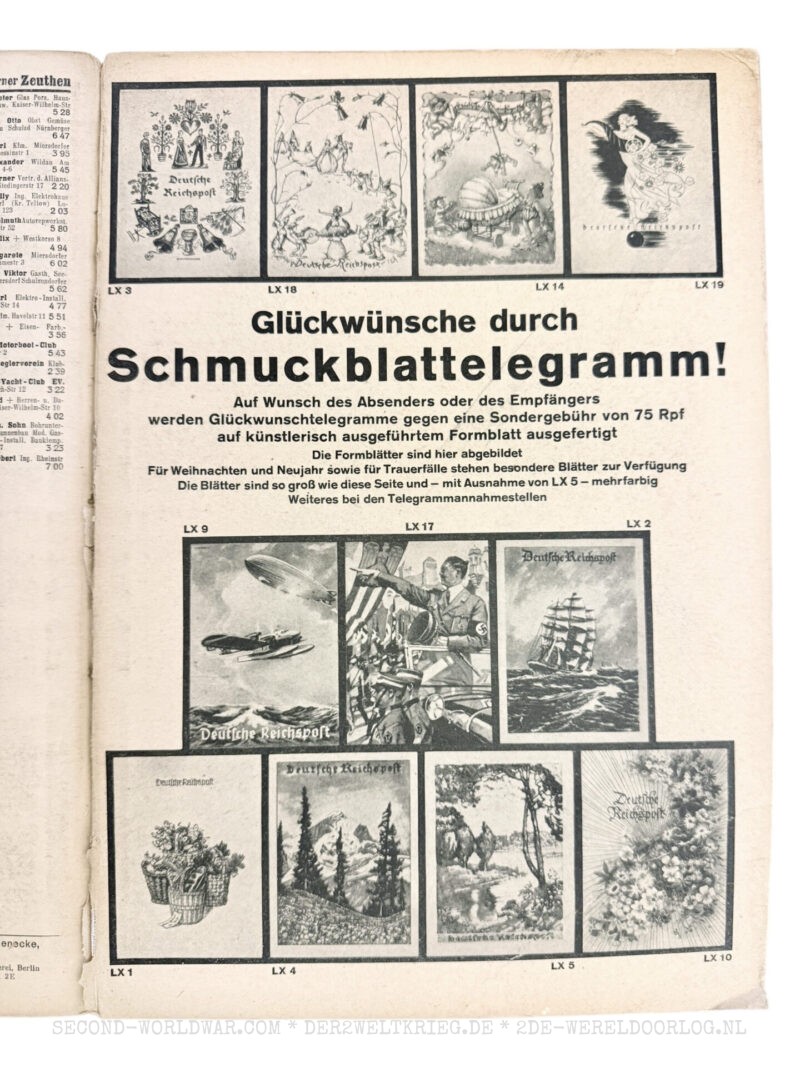 German telephone book Berlin 1941 - Image 5