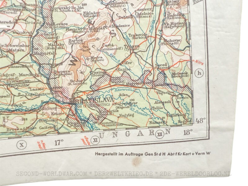 German Luftwaffe Fliegerkarte Germany - Image 3