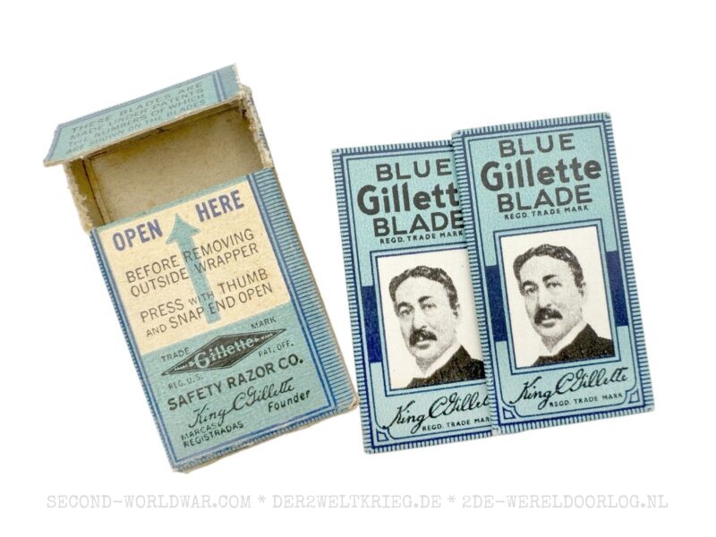 US Gillette safety razor with 2 new blades - Image 4