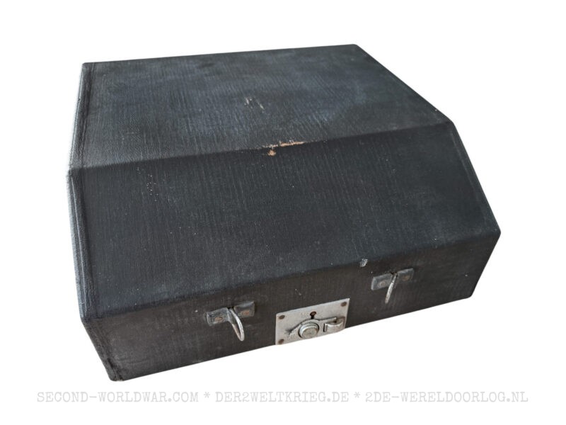 German Groma N typewriter with case Waffen-SS 1942 - Image 7