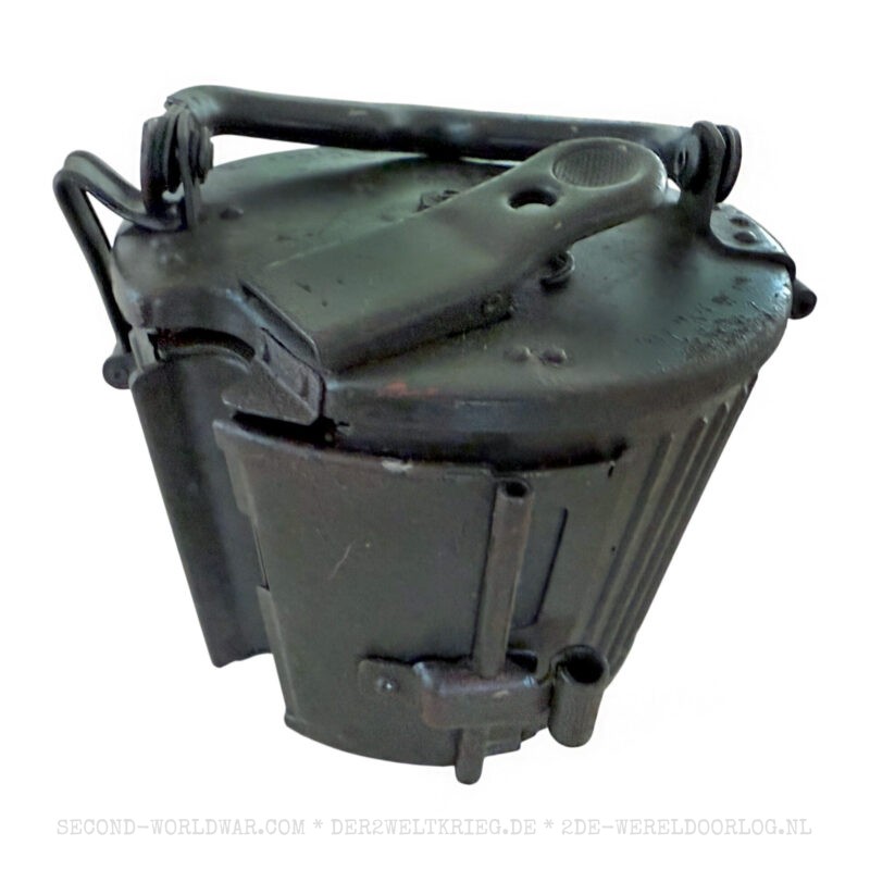 MG34 / MG42 drum magazine 1940 with ammunition belt 1939 and 50 rounds - Image 2