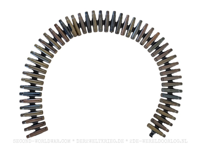 MG34 / MG42 drum magazine 1940 with ammunition belt 1939 and 50 rounds - Image 6