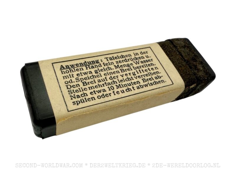 German anti-gas skin detoxification tablets (Hautentgiftungsmittel) gbt 1942 - Image 2