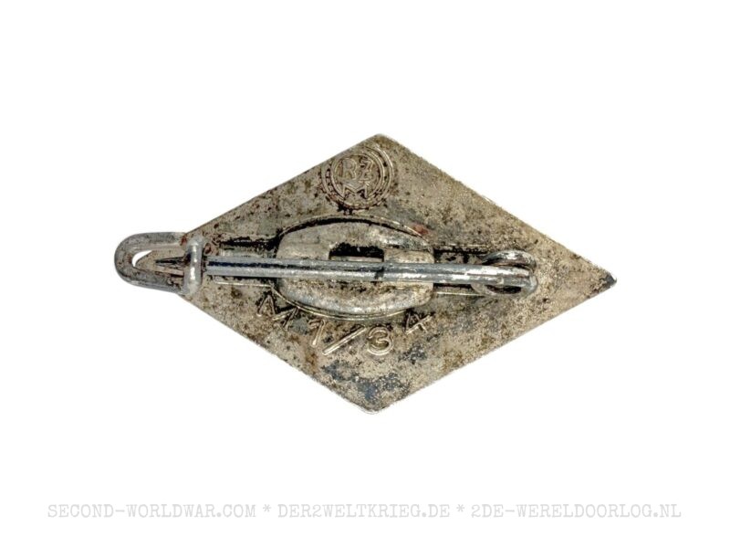 Hitlerjugend membership badge (Mitgliedsabzeichen) M1/34 - Image 2