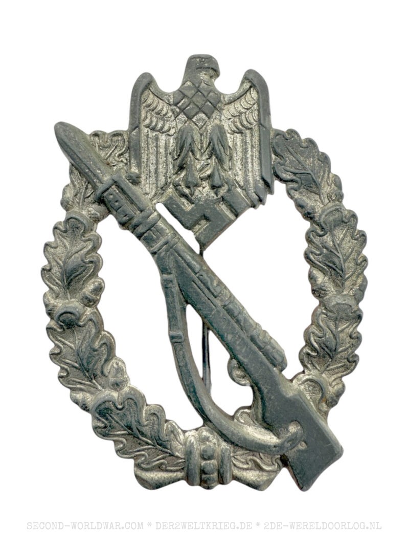 German Infantry Assault Badge (Infanterie Sturmabzeichen) silver class Gottlieb & Wagner
