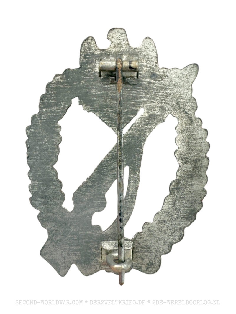 German Infantry Assault Badge (Infanterie Sturmabzeichen) silver class Gottlieb & Wagner - Image 2