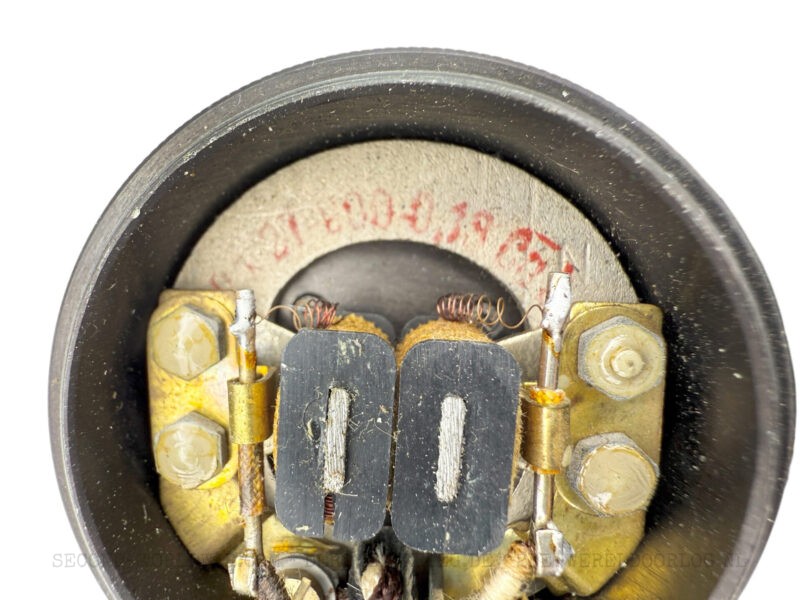 German single headphone (Kopffernhörer 33) in leather pouch - Image 6