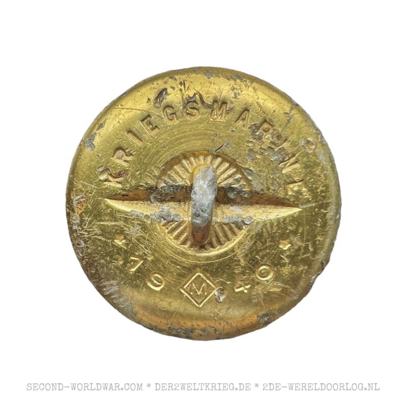 German Kriegsmarine uniform button 1940 - Image 2