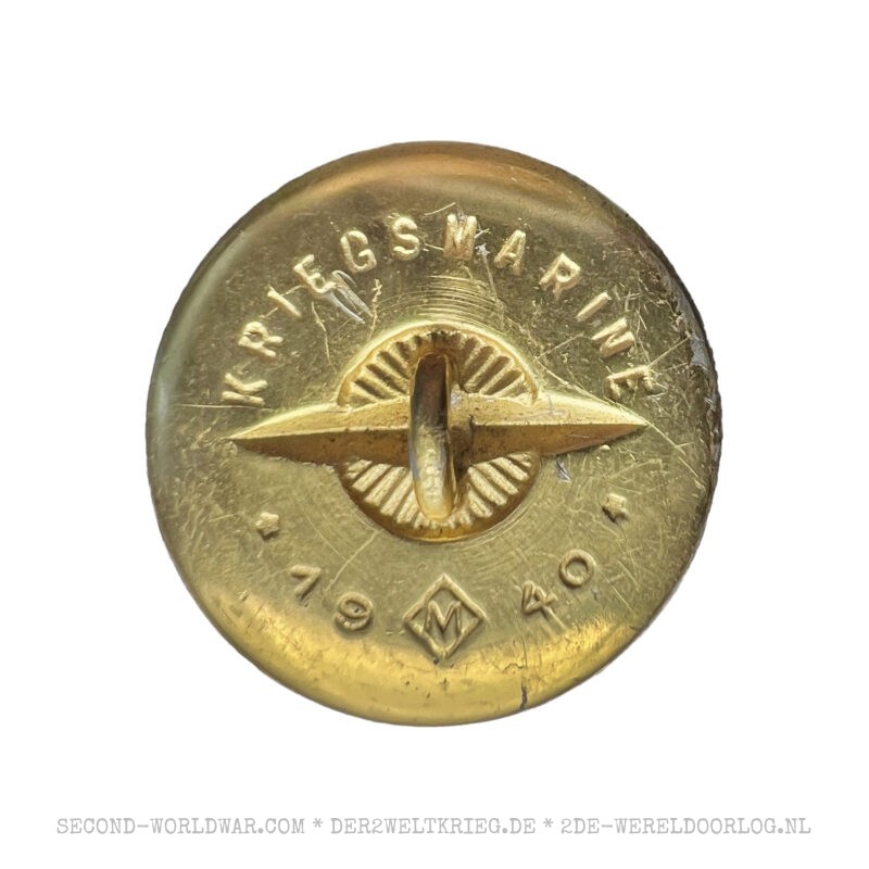German Kriegsmarine uniform button 1940 - Image 4