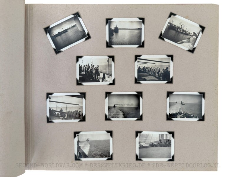 German photo album Kriegsmarine Norway 1940-1941 - Image 10