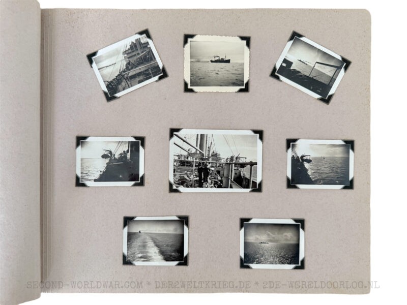 German photo album Kriegsmarine Norway 1940-1941 - Image 11