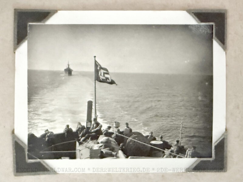 German photo album Kriegsmarine Norway 1940-1941 - Image 12