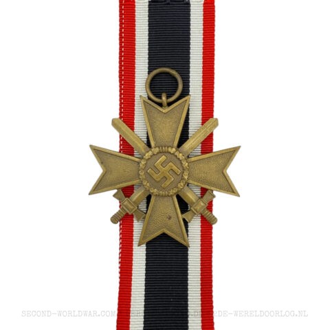 German War Merit Cross (Kriegsverdienstkreuz) 2nd class with swords bronze