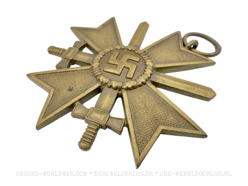German War Merit Cross (Kriegsverdienstkreuz) 2nd class with swords bronze - Image 3