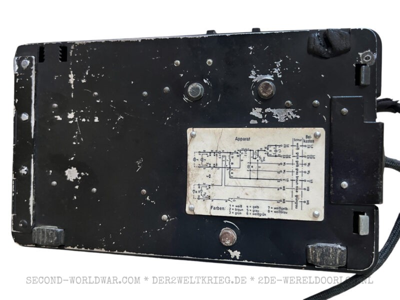 German desk phone (Tischfernsprecher 38) 1940 - Image 5