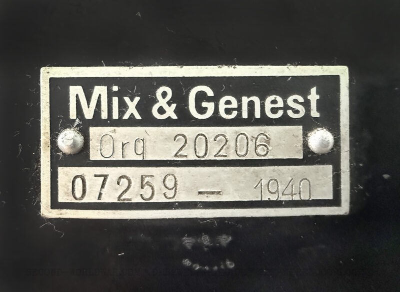 German desk phone (Tischfernsprecher 38) M&G 1940 - Image 3