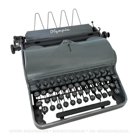 German Olympia Robust typewriter Waffen-SS 1941