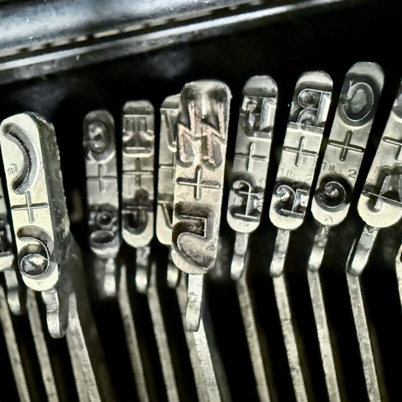 German Olympia Robust typewriter Waffen-SS 1941 - Image 6