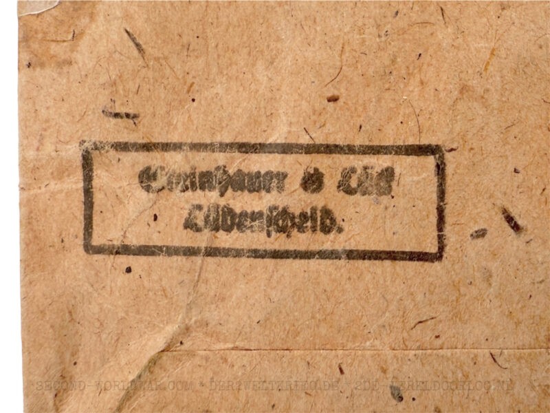 German Eastern Front Medal (Winterschlacht im Osten) issue bag Steinhauer & Lück - Image 3
